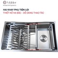 Chậu rửa 1 hố DeMuhler ML997645 bền đẹp